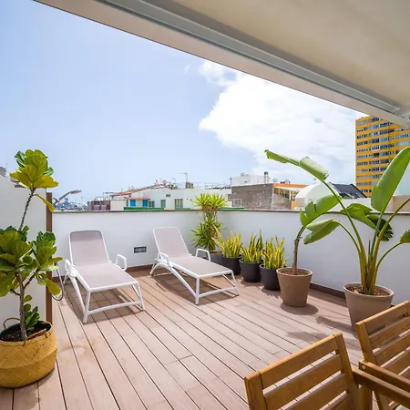 Lejlighed Topsun - Rooftop With Large Terrace *