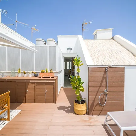 Lejlighed Topsun - Rooftop With Large Terrace