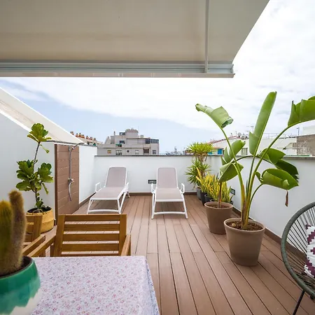 Lejlighed Topsun - Rooftop With Large Terrace